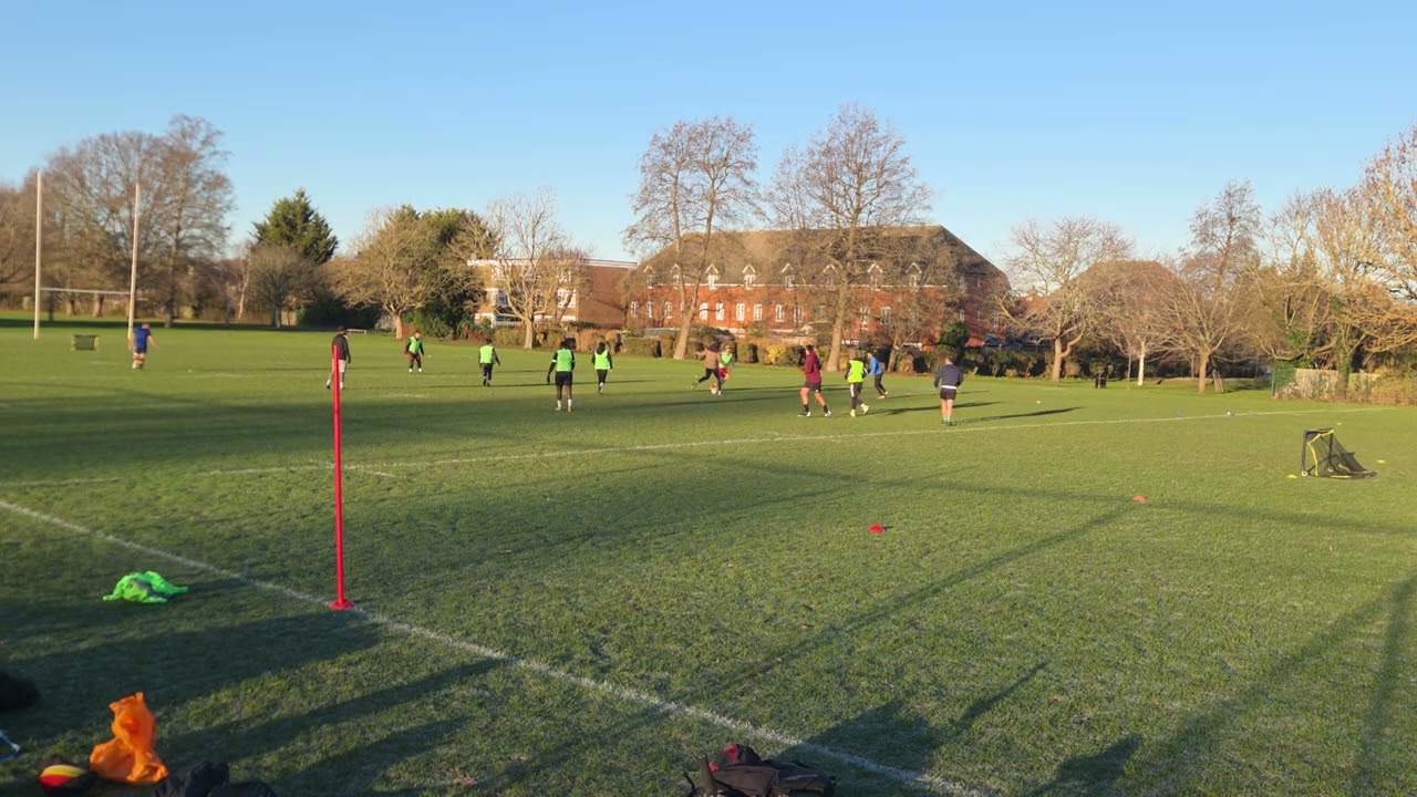 Saturday AM footbal @Morden Recreation Ground 3nd Jan 2026. (Happy New Year)