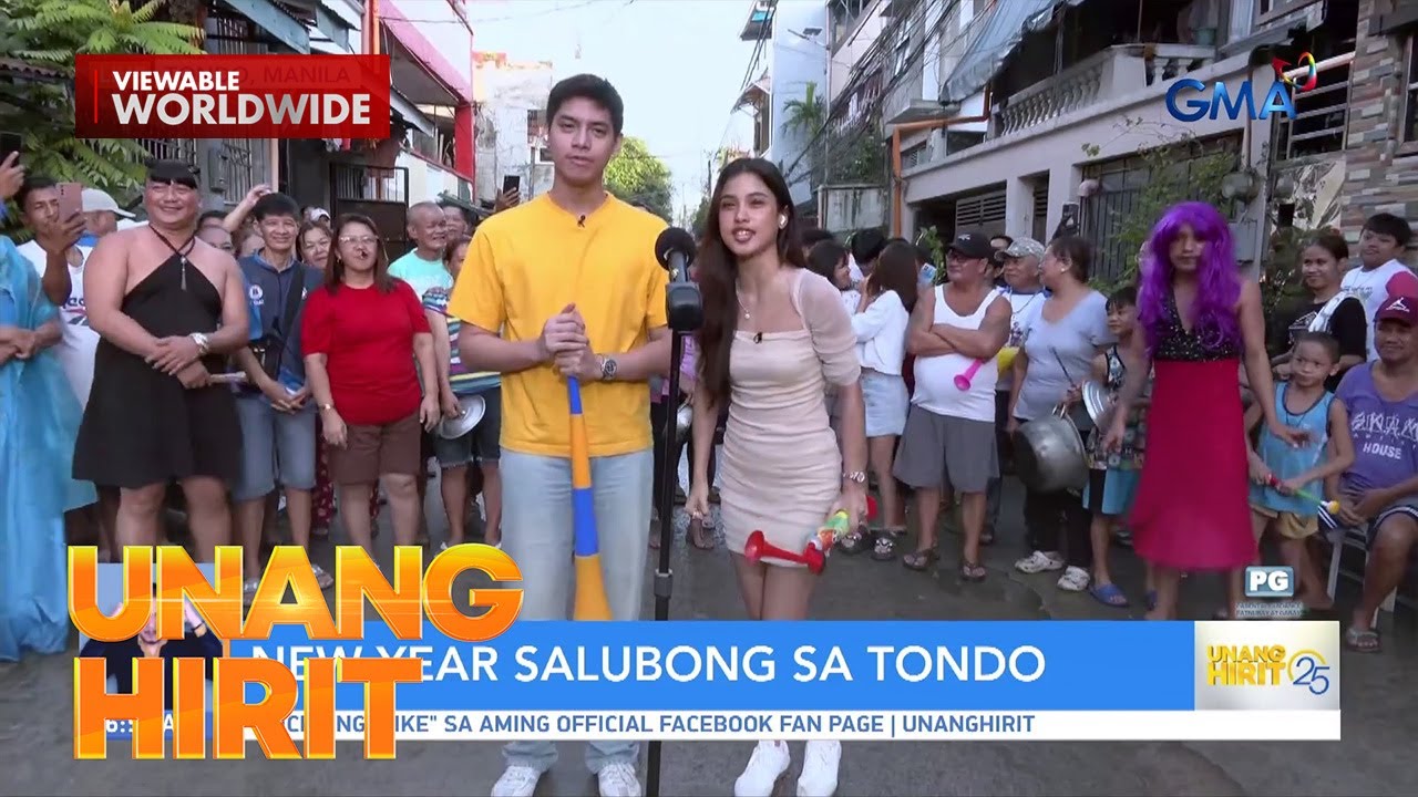 New Year Salubong sa Tondo, Manila! | Unang Hirit