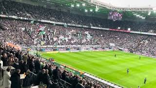 Borussia Mönchengladbach - SV Darmstadt 98 10.02.2024 Mannschaftsaufstellung und Hymne