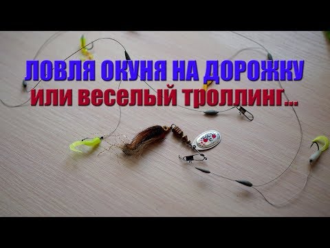 эффективная ловля окуня на дорожку