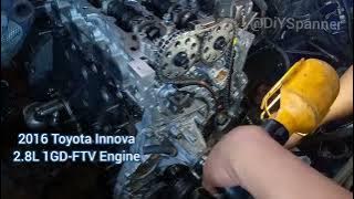 Timing Cover and Valve Cover fitting | Toyota 1GD-FTV engine