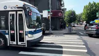MTA New York City Bus: 2012 New Flyer "Xcelsior" XD60 #4710 On The B38 Limited @ Malcolm X Blvd