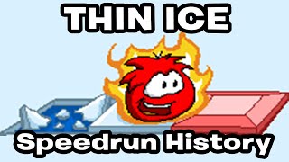 How speedrunners beat Club Penguin Thin Ice Perfectly - History of World Records screenshot 3