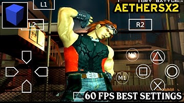 TAKKEN 5 AETHERSX2 (PS2) EMULATOR LOW AND DEVICE 60 FPS BEST SETTINGS