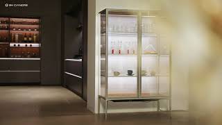 SAIDEBO-S Ultra-Minimalist Glass Display Cabinet | BK CIANDRE | Cabinet Design