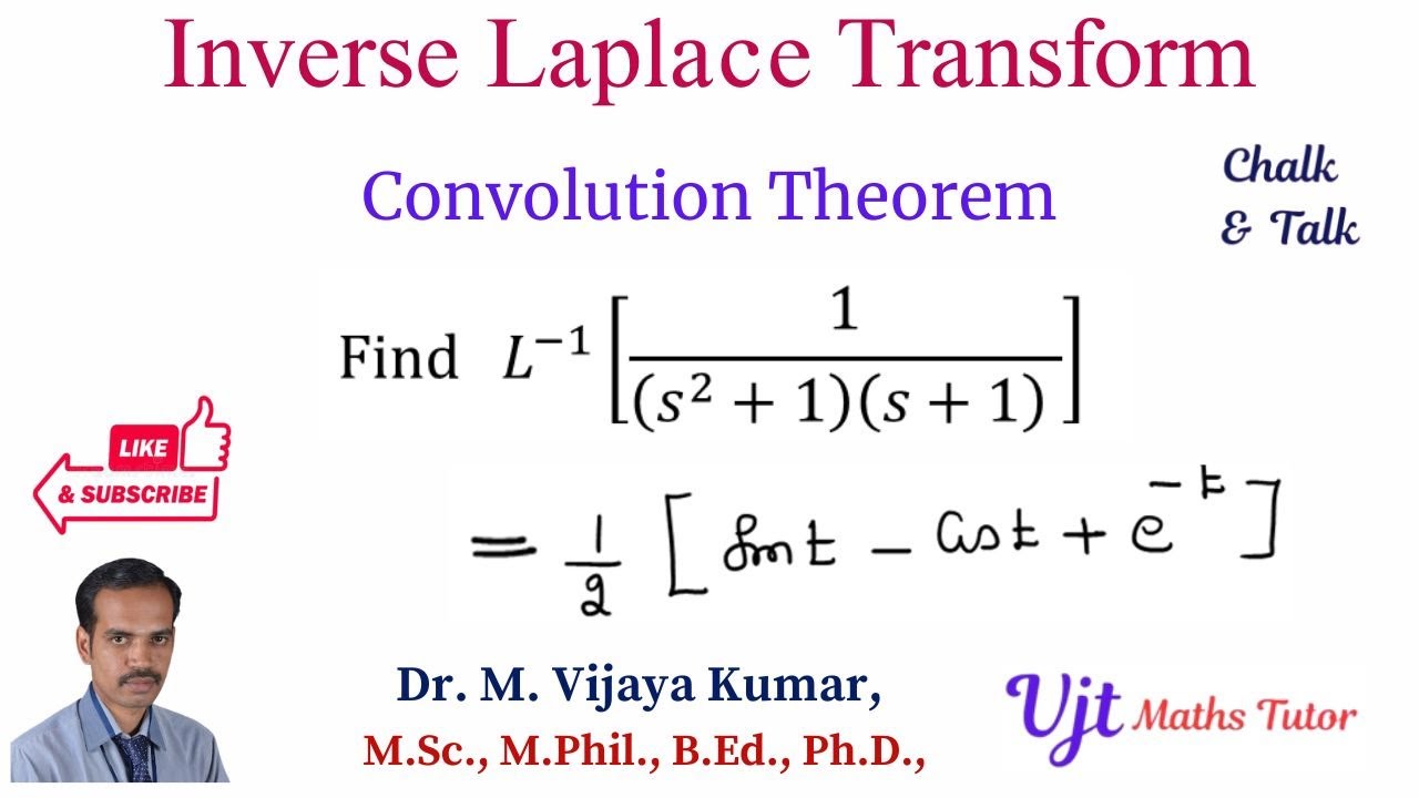 Inverse Laplace Transform | Convolution Theorem | MA3353 | Transforms ...