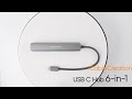 CableCreation USB-C Hub with 4K 60Hz HDMI &amp; USB C Data Port