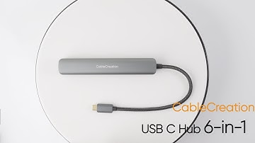 CableCreation USB-C Hub with 4K 60Hz HDMI & USB C Data Port