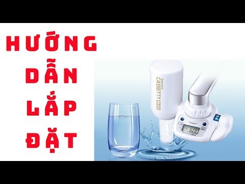 Video TORAYVINO bộ lọc nước tại vòi Nhật Bản - Hướng dẫn lắp... - youtube
