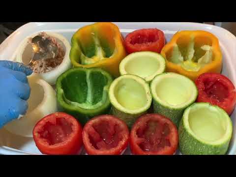 Verduras rellenas ????, receta práctica ? y fácil - محاشي خضار صحه وهنا