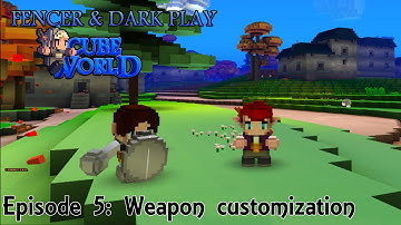 Cube World Co-Op: Episode 5: Weapon Customization