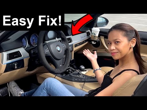 Fixing a Common High Mileage E90 Issue: Noisy Blower Motor Fix BMW E92 M3 CHEAP & EASY DIY