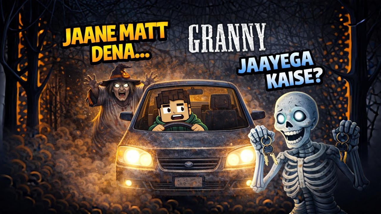 GRANNY'S HALLOWEEN UPDATE IS CRAZYY!! 😨😨 | GRANNY CHAPTER 1