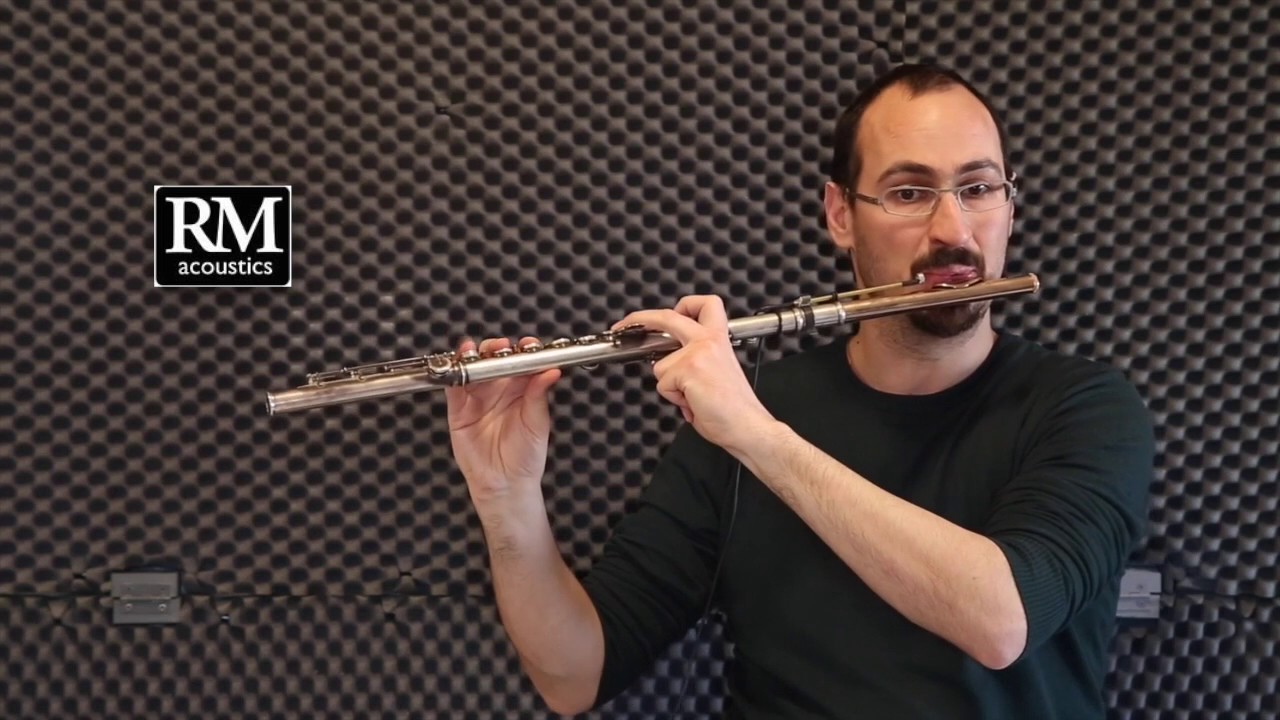 RMacoustics Flute Microphone Demo YouTube