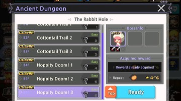 Crusaders Quest Ancient Dungeon The Rabbit Hole Event