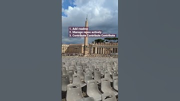 3 ways to improve GitHub. add Readme, manage repos actively contribute #datascience #machinelearning