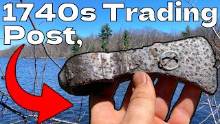 Tomahawks, Silver, Knives and more! 1700s Native American Village site. Metal detecting the river.