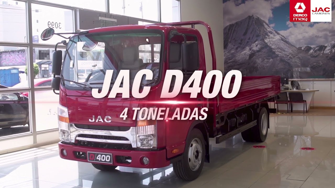 ¡Conoce nuestro Camión JAC D400!