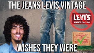 THE JEANS LEVIS WISH THEY WERE | TCB 50s Raw Selvedge Denim