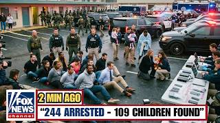 Breaking: Big ICE Operation, 244 Arrested, 109 Children Rescued & 213TB Seized in Multi State