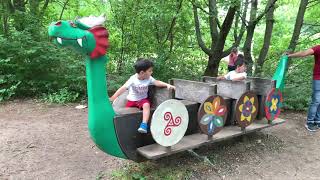 Çağlayan Ve Yuşanın Oyun Parkında Ejderha Macerası Çocuk Oyun Parkı Videoları