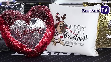 Flip Sequin Pillow Cover