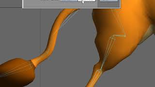 LightWave 8 Bone Split Tool