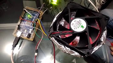 Control de Temperatura con sensor DHT11 y ventilador DC en arduino