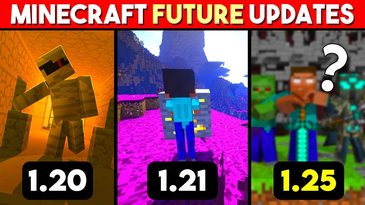 Minecraft Upcoming Updates All Features...*New Dimension*, Boss Mob