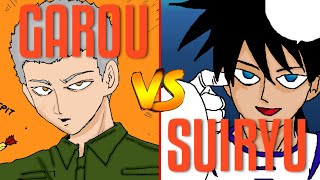 One Punch Man - Garou vs Suiryu - Chapter 133 (WEBCOMIC)