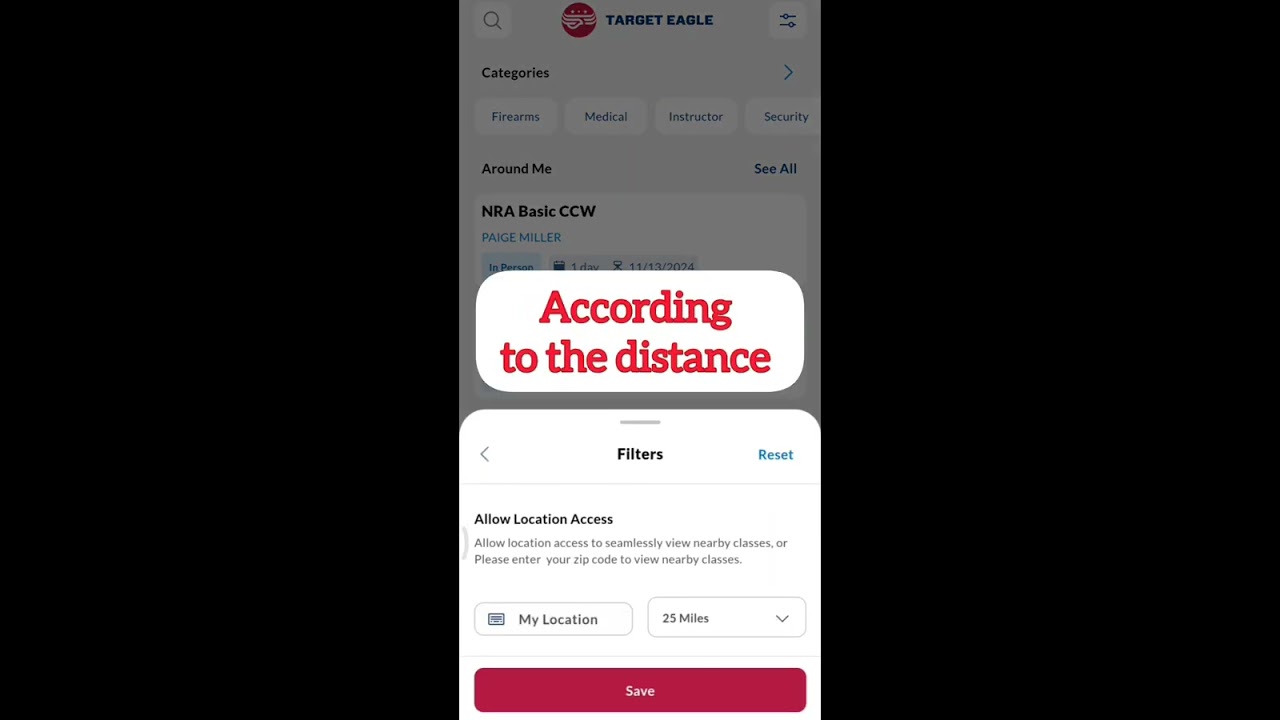 Target Eagle App - "Campus" feature highlight