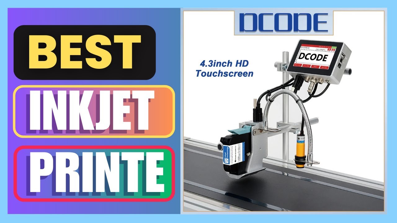 Best DCODE 130PRO Industrial Online Inkjet Printer Review