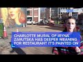Charlotte mural of Iryna Zarutska has deeper meaning for restaurant it's painted on