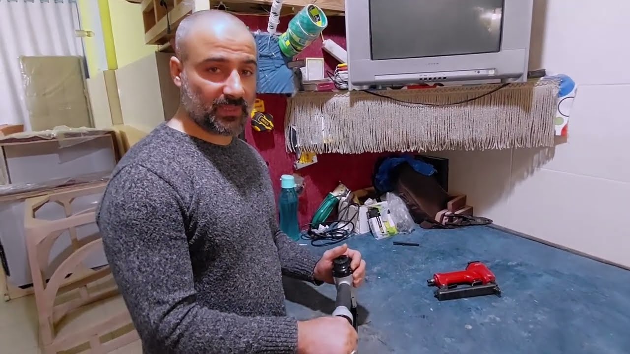 دباسة الحديد + دبابيس صلب بتدبس الحديد تخانات  2 ، 3مل شرح عملى طريقة استخدامها