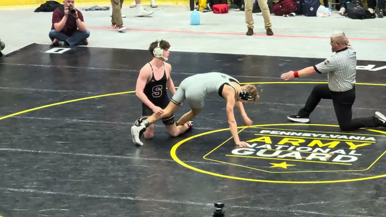 Ethan Cartwright (FR) v Sanderson (SC) 172 2026 PIAA Team Quarterfinals 
