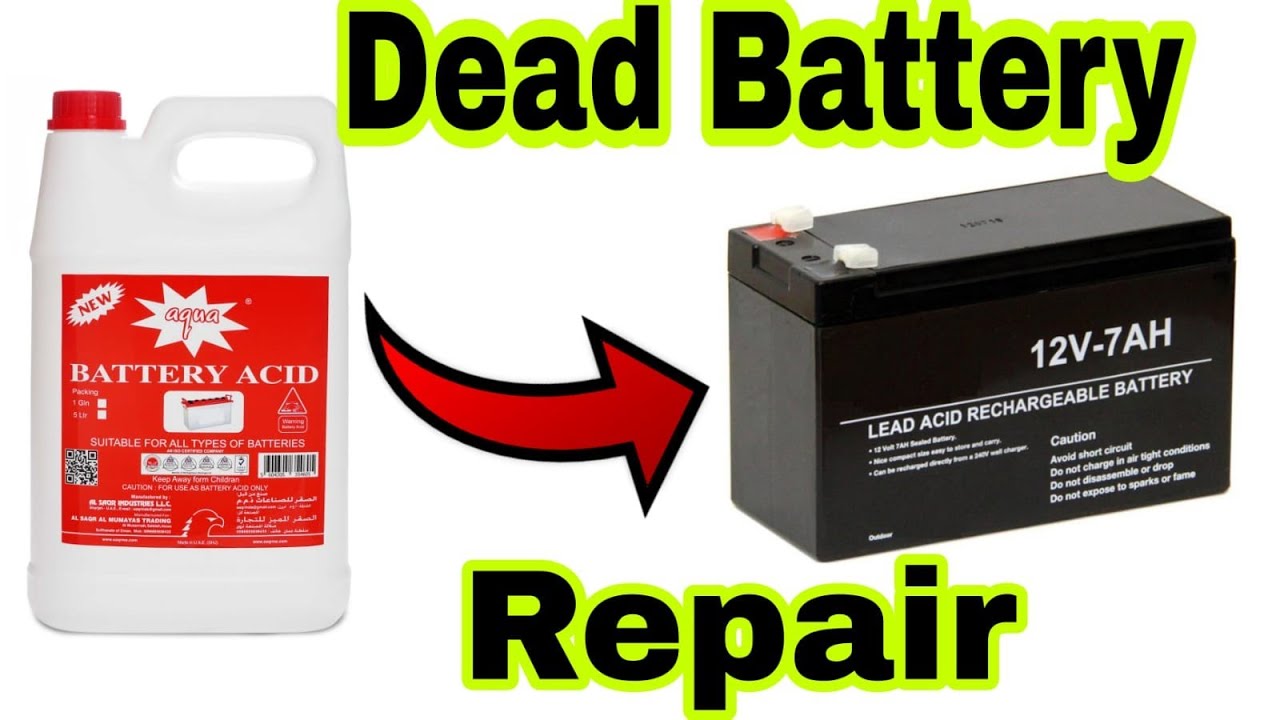 How to repair a dead Rechargeable Battery 🔋⚡/🇱🇰AN ELECTRICAL. /UPS