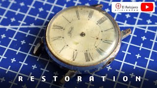 Реставрация старинных русских часов [разрушенные часы]