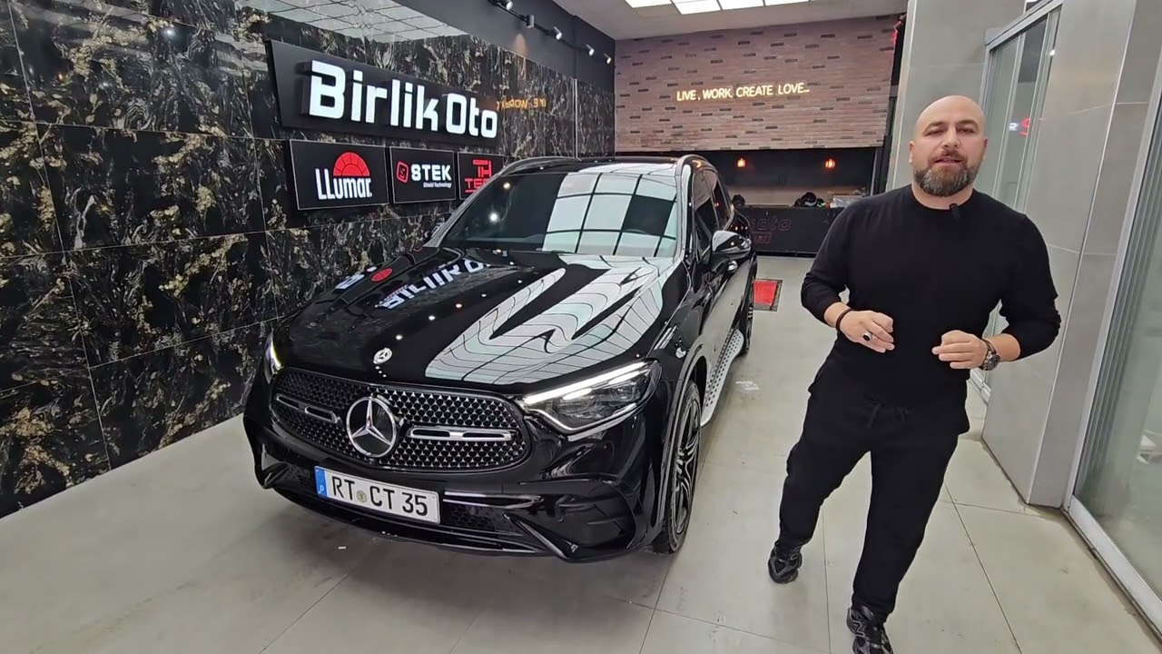 Mercedes GLC 180 Boya Düzeltme Polisaj Stek Boya Koruma Filmi LLumar Cam Filmi
