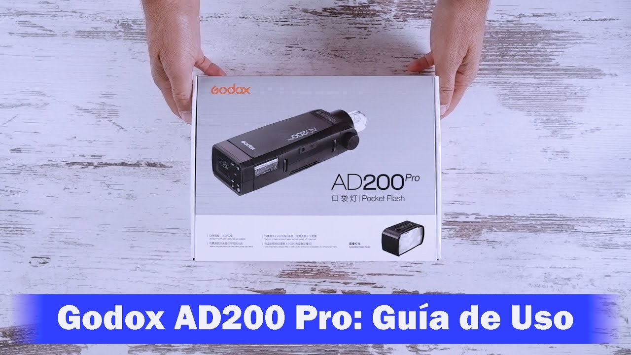 ⚡GODOX AD200Pro: guia de uso 🎯 