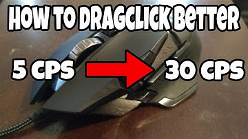 How to dragclick on the Logitech G502 Hero (improve double clicking up to 100+ cps)