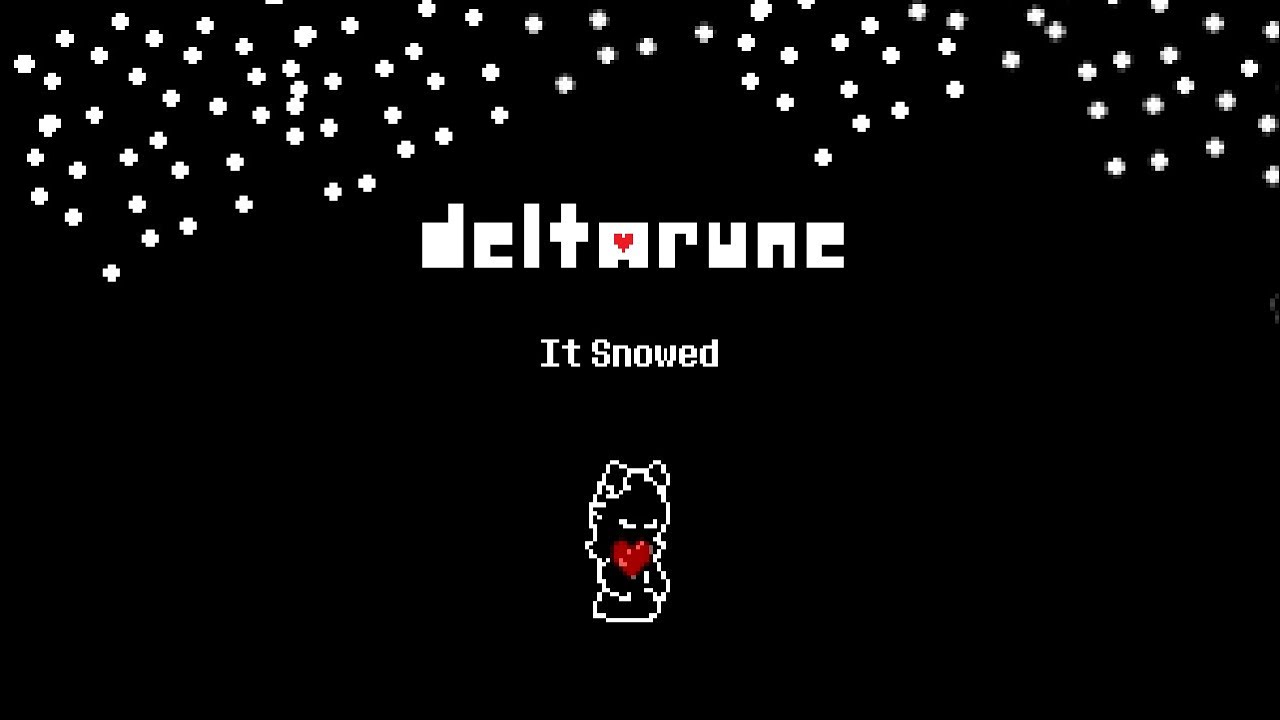 DELTARUNE - It Snowed (Glaceir reprise)