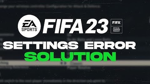FIFA 23 | How to Fix “Unable to save Personal Settings 1” in FIFA 23 | EASY SOLUTION | [SOLVED]