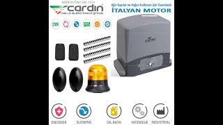 Cardin Sl Evo 800 Yana Kayar Kapı Motoru Kurulumu 3