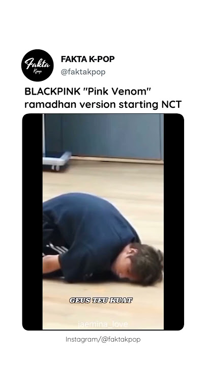 NCT | Pink Venom versi Ramadhan