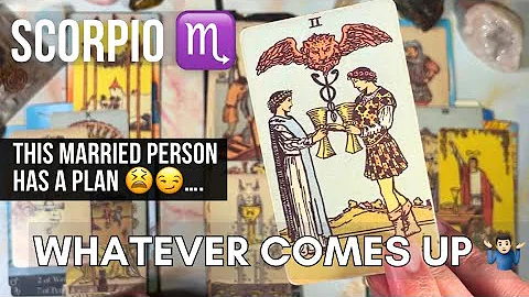SCORPIO ♏️ THIS MARRIED PERSON IS MOVING SLOW 🐌 WITH U BUT THEY HAVE A PLAN… 💍⛪️🔥 - DayDayNews