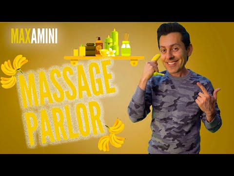 ⁣banana oil massage tips with max amini 🍌😂