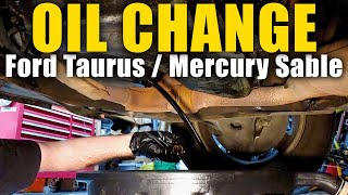 Oil Change Step-by-Step Guide: Ford Taurus / Mercury Sable - 2000-2007
