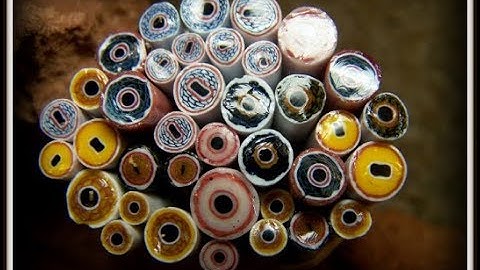 Learn to use a cane of boro glass eye murrine - Shawn Tucker - Instructional Video