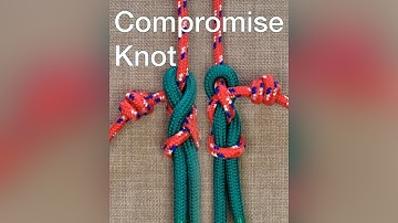 Compromise Knot.    #youtube #easy #diy #top #climbing