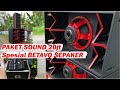 Paket sound 20jt sub pakai betavo speaker